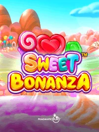 Candy world in Sweet Bonanza slot